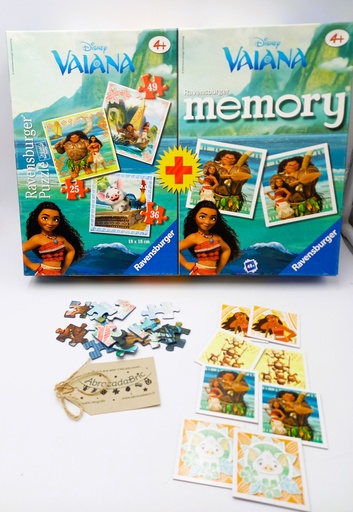 3 Puzzles et 1 Mémo Vaina - RAVENSBURGER 