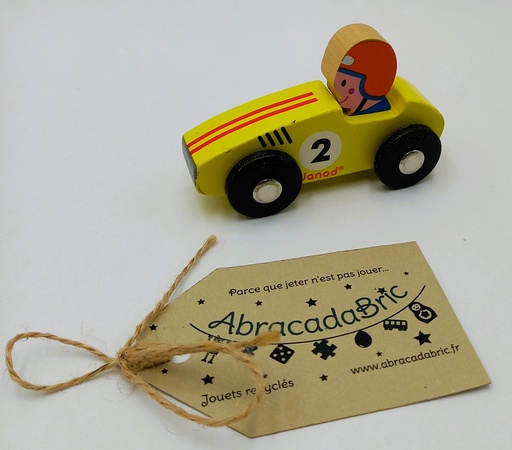 Voiture de course en bois - JANOD 