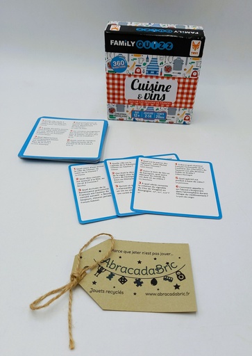 Family quizz : cuisine et vins - TOPi GAMES