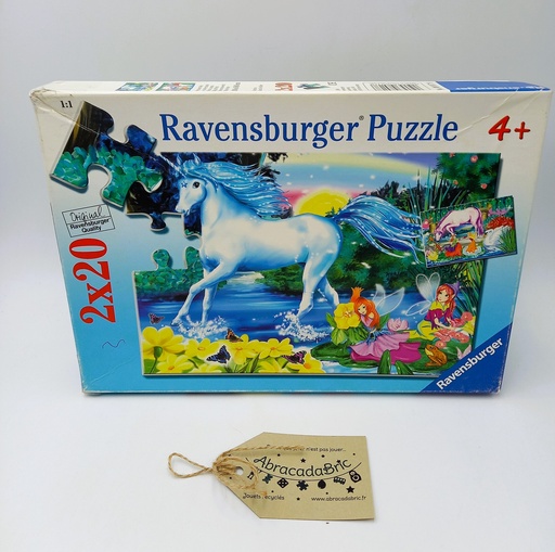 Puzzle "Le monde enchanté" 2x20p - RAVENSBURGER