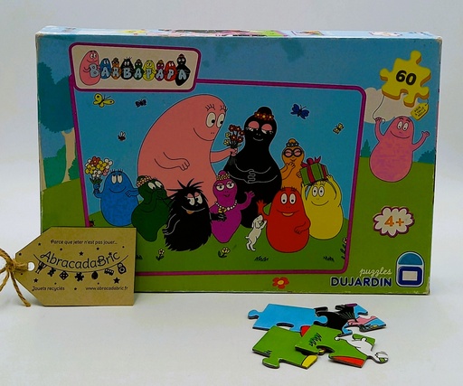 Puzzle "les Barbapapas" 60p - DUJARDiN 