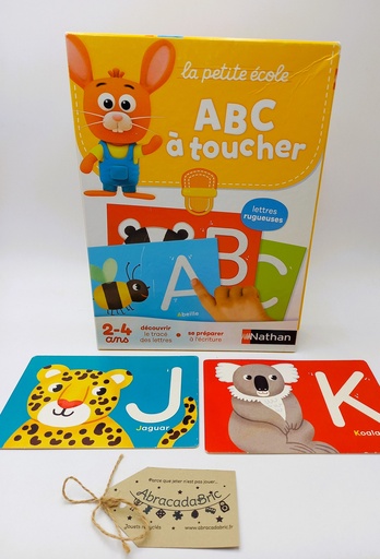 A B C à toucher - NATHAN 