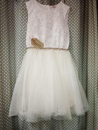 Robe de princesse blanche 10-12ans - TAPE à l'OEiL