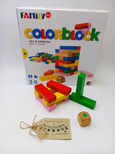 Colorblock, jeu d'adresse- OXYBUL 