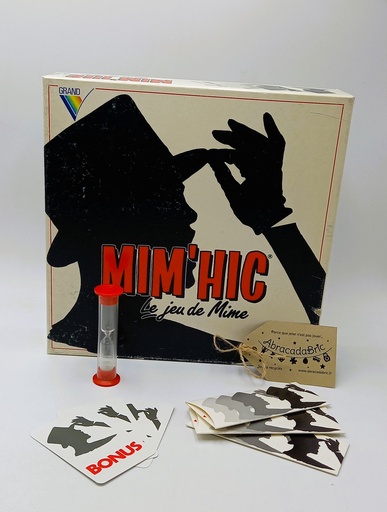 Mim'hic, le jeu de mime vintage 1990 - GRAND