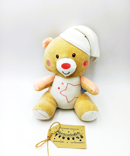 Ours Magidou Rose 20cm - SUCRE D’ORGE 