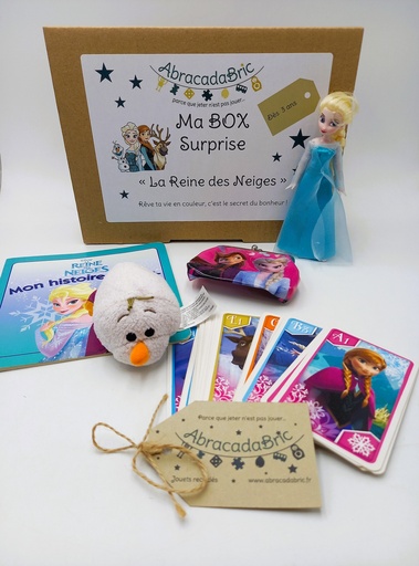 BOX surprises "reine des neiges" 