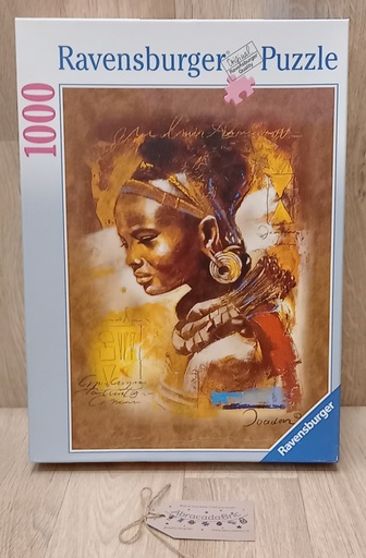 Puzzle jeune africaine 1000p - RAVENSBURGER 