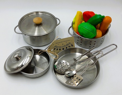 Ustensiles de cuisine "comme les grands"