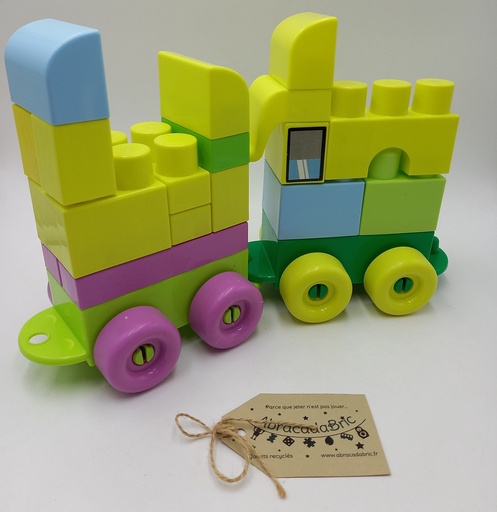 Wagon et ses briques de construction - ABRiCK 