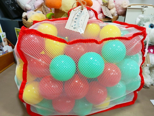 Sac de balles colorées