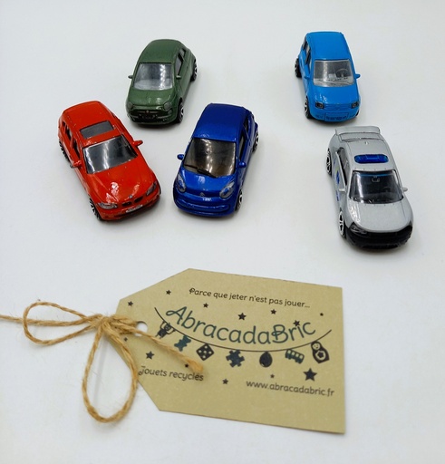 Lot x5 p'tites voitures - MAJORETTE