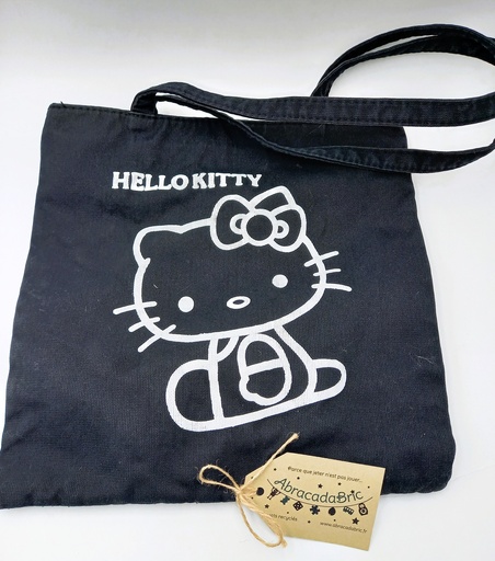 Sac tissu Hello Kitty 30x30cm