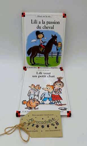 Lili a la passion du cheval & Lili veut un petit chat - CALLiGRAM  