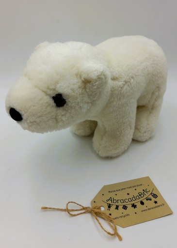Ours blanc 26 cm