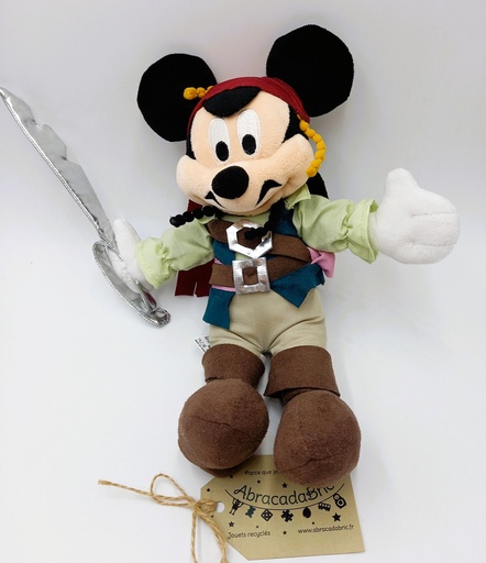 Peluche mickey pirate 30cm - DiSNEY