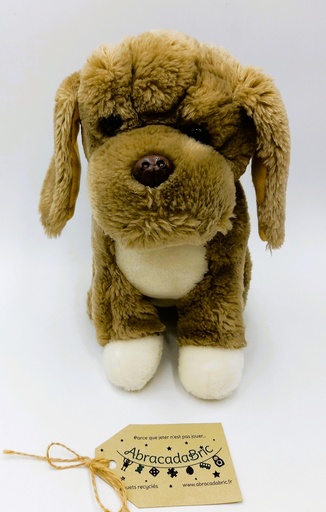 Chien marron et blanc 24cm - EDiTiON ATLAS