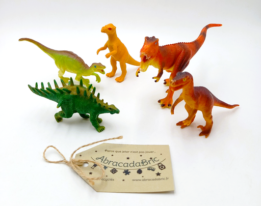 Lot 5 dinosaures 