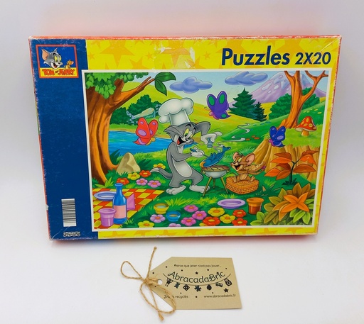 Puzzle Tom & Jerry 2x20p - CLEMENTONi  