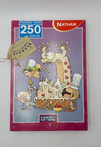 Puzzle "Kidpaddle, le gâteau d'anniversaire" 250p - NATHAN 