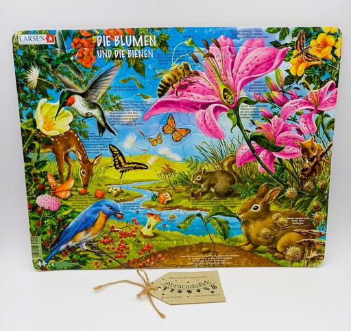 Puzzle "animaux des bois" 55p - LARSEN