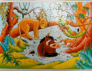 Puzzle "Le roi lion" 99p 