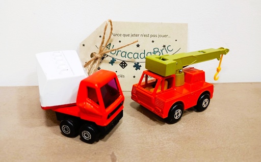 Véhicules de chantier en métal - MATCHBOX