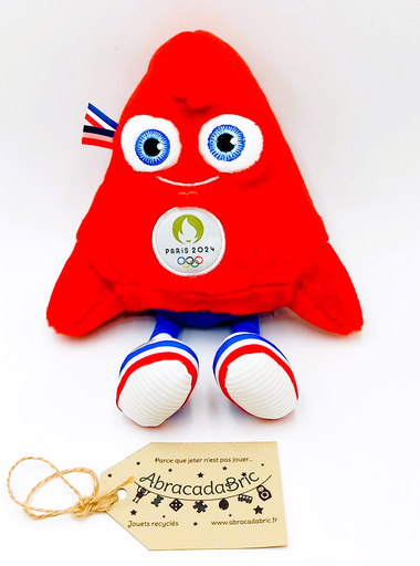  Mascotte Jeux Olympique Paris 2024 25cm- DOUDOU ET COMPAGNIE
