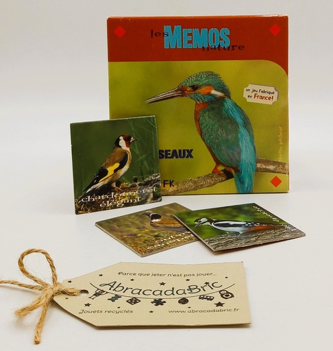 Les mémos nature, Les oiseaux - JEUX FK