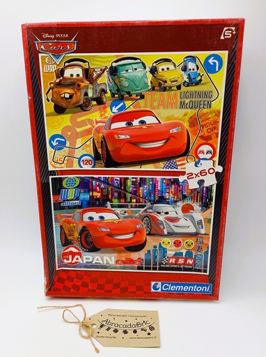 Puzzles Cars 2x60p  - CLEMENTONi