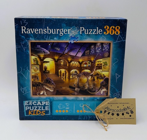 Puzzle escape Kids "Le musée d'histoire naturelle" 368p - RAVENSBURGER  