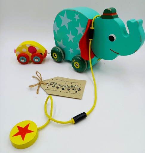 L'éléphant et la souris musicale à tirer - ViLAC