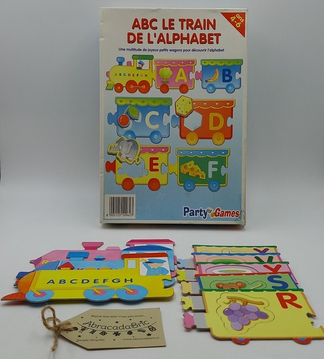 A B C Le train de l'Alphabet - PARTY GAMES  