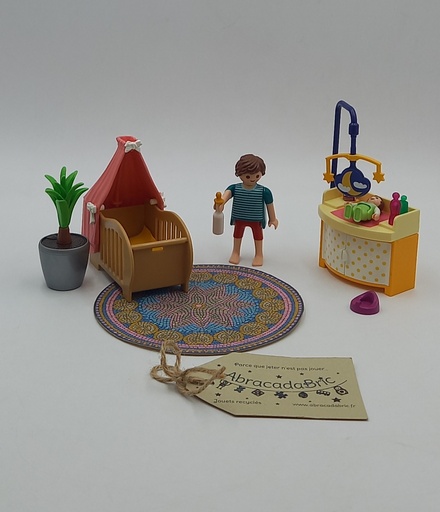 Chambre de bébé avec Berceau - PLAYMOBiL 