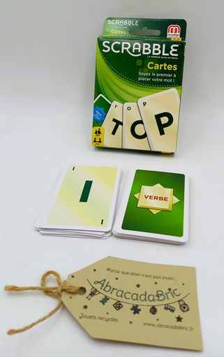 Scrabble cartes - MATTEL 