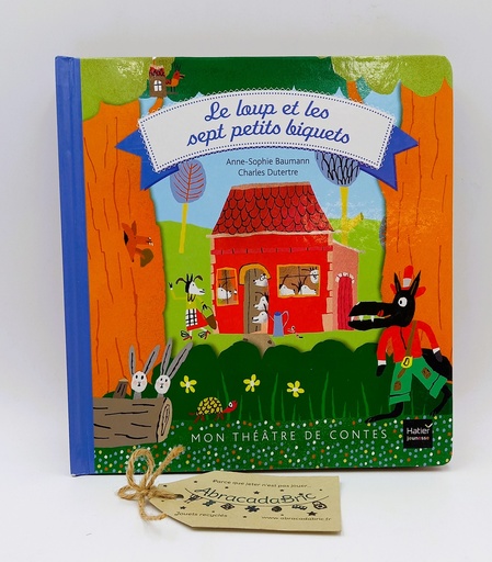 Le Loup et les sept petits biquets - EDiTiON HATiER Jeunesse 