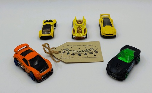 Lot de 5 voitures  - HOTWHEELS 