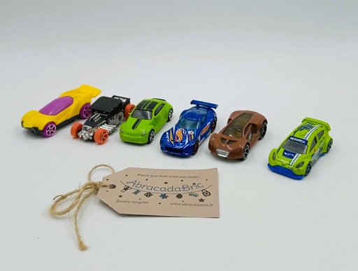 Lot de 6 voitures Hot Wheels - MATTEL
