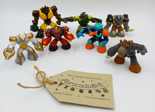 Lot x7 figurines Gormiti - GiOCHi PREZiOSi
