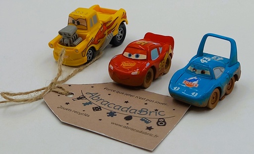 Lot x3 mini voitures - DiSNEY