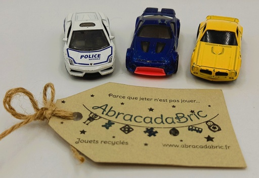 Lot x3 p'tites voitures - MATTEL