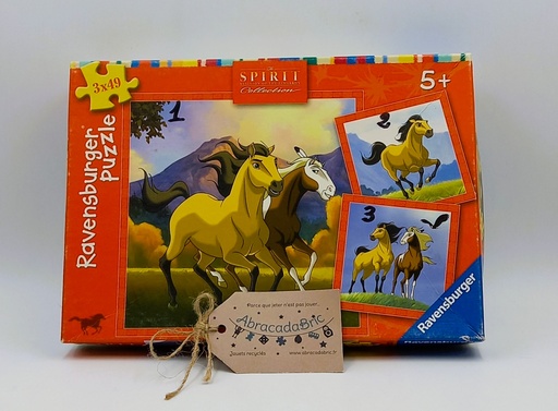 Puzzle "Spirit, fier Mustang" 2x49p - RAVENSBURGER 