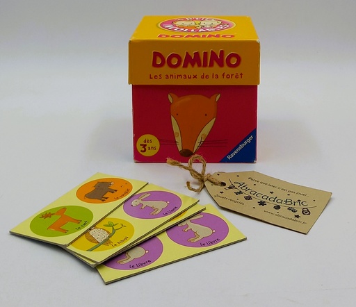 Dominos "les incollables, les animaux de la forêt" - RAVENSBURGER 