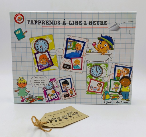 J'apprends à lire l'heure - TOY UNiVERSE