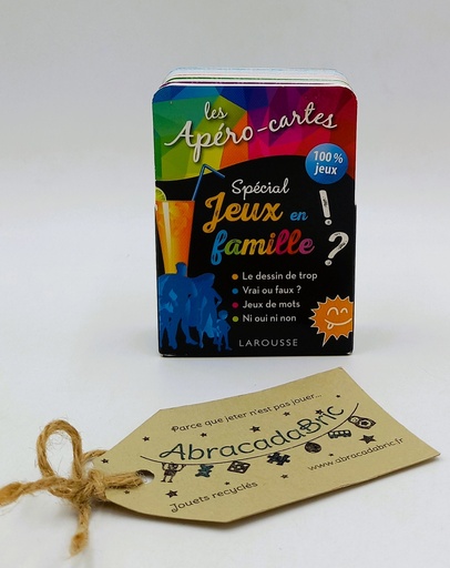 Apéro cartes, spécial jeu en famille  - LAROUSSE