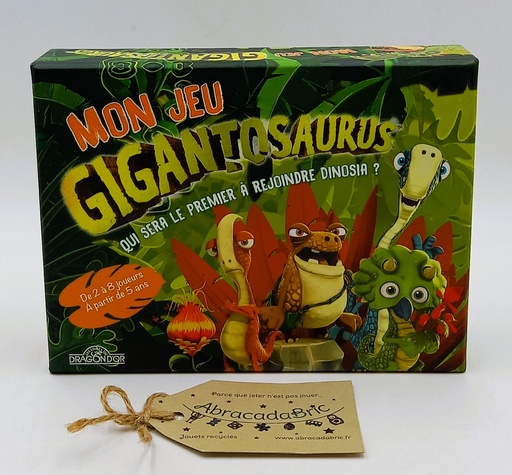 Mon jeu gigantosaurus - DRAGON D'OR