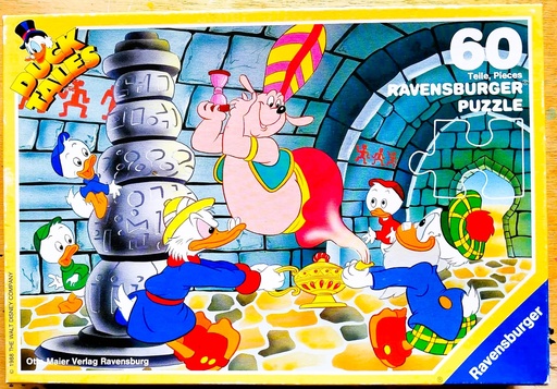 Puzzle "La famille Donald et le bon génie" 60p - RAVENSBURGER