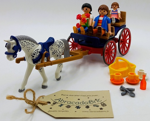 Calèche en famille 5226 - PLAYMOBiL 