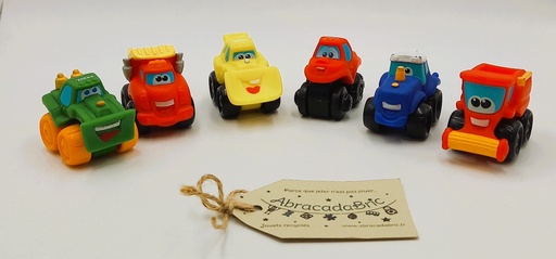 Lot x6 voitures Tonka - HASBRO  