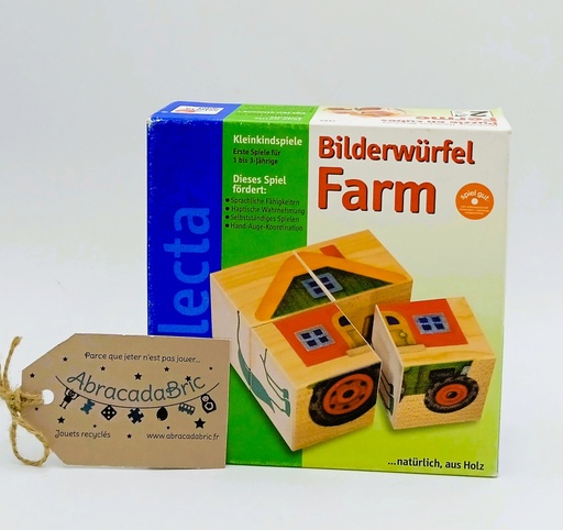 Puzzle cube "La ferme" - SELECTA SPIEL